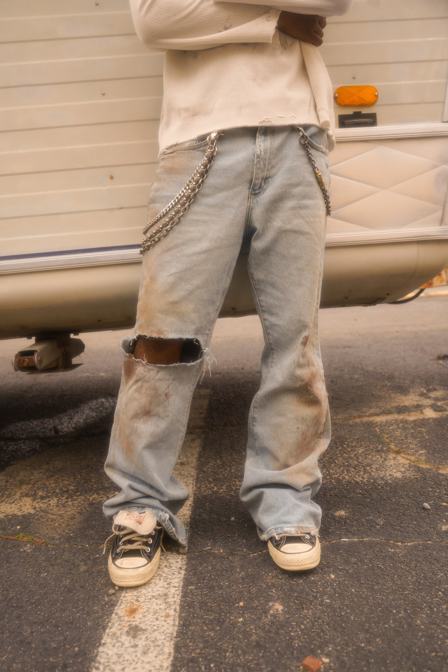 FLARED DENIM