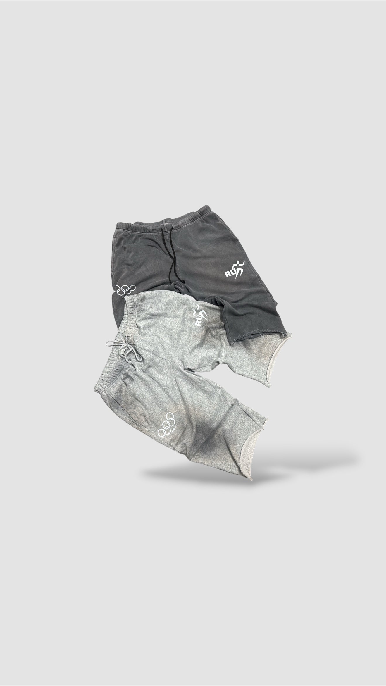 *RUN * CUTOFFS DARK WASH